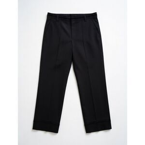 Marc Jacobs Designer Trousers Pants Black Cropped Tuxedo Trim Sz 10 Retail $495